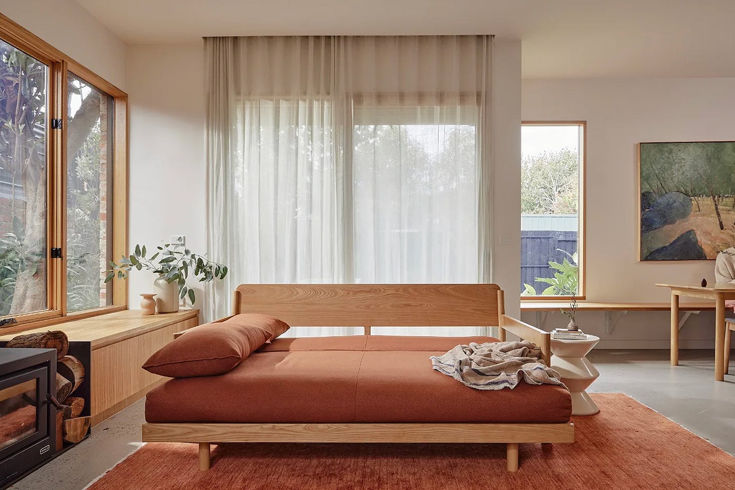 The Eva slideaway sofa bed.